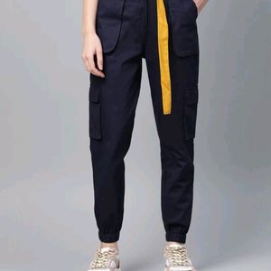 Cargo Parachute Trousers For Women