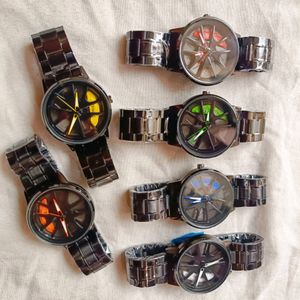 ROTATING GYRO WHEEL WATCH