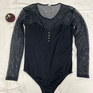 Net Black High Quality Bodysuit