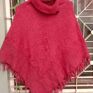 Women Top Woolen Ponchu