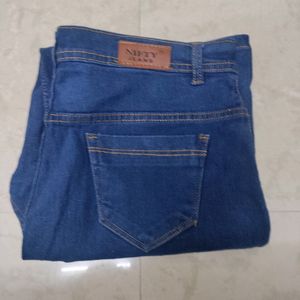 Blue Straight Fit Jeans