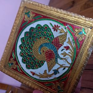 Peacock 🦚 Design Jewellery Box