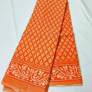 Cotton Mulmul Saree Without Blouse