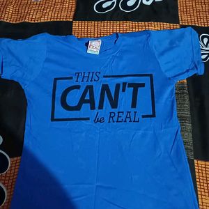 T-shirt With Blue Colour Age 11 14 Years