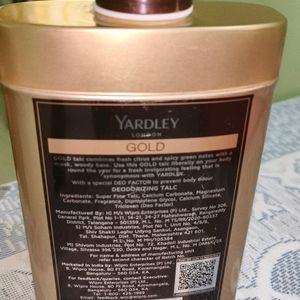 Gold With Fresh Woody Scent Deodorizing Powder