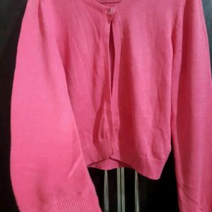 Barbie Pink Wollen Shrug