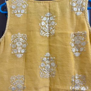 Beautiful haldi color party kurta for sale!!