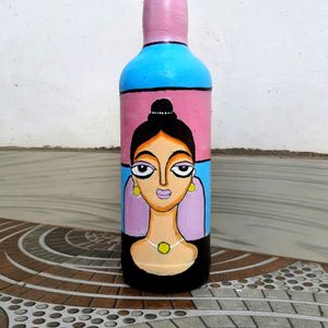 Women Bottle Art