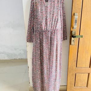 Anima Print Maxi Dress In Size Xxl