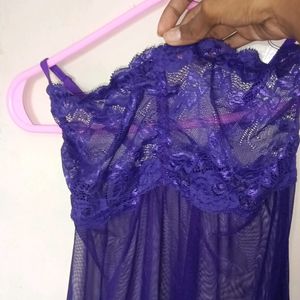 Babydoll Nighty With Thongs (Lingerie)