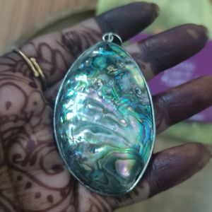 Natural Abalone Shell Pendent