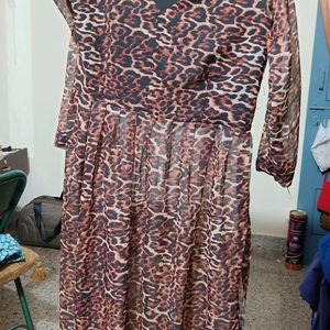 Leopard Tiger Print Kurti