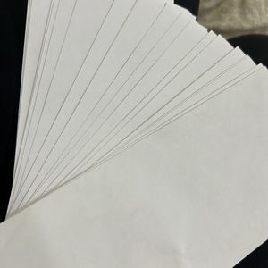 White Empty Envelopes 25 Pieces