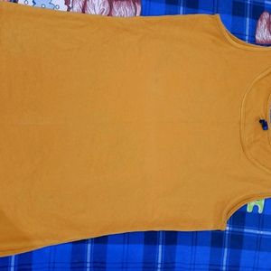 🔥Chikankari Tunic+ Inner #new mustard kurti