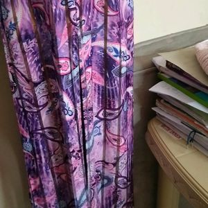 Purple Slit Kurta