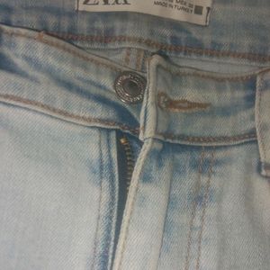 Zara Ice Blue Jean