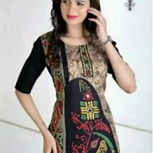 New Black Designer Kurti