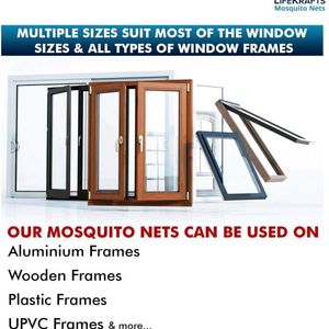 LifeKrafts Window Mosquito Net