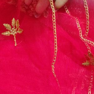 Floral Embroidery Dupatta