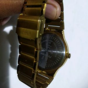 Imported SONA Golden Watch For Men