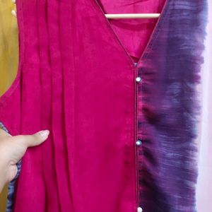 Color Block Trendy And Stylish Straight Kurta 🧿💗