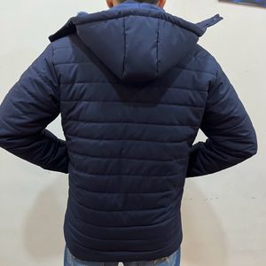 Brand new mens jacket with detachable hoodie