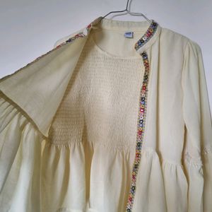 Ethnic Top with Embroidery