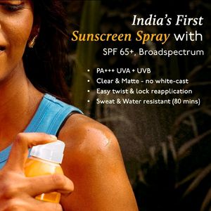 ASAYA 65 + spf pa++++ sunscreen mist