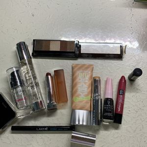 Branded Primer,Foundation,Eyeshadow,Lipstick,Mix