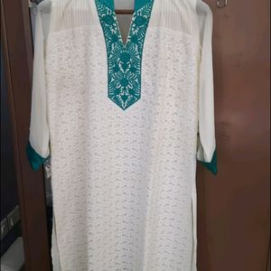 Beautiful HandWork Kurti Plus Size