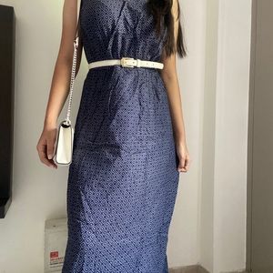 Branded Sleeveless Dress