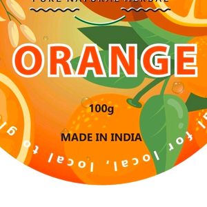 Orange Face Soap