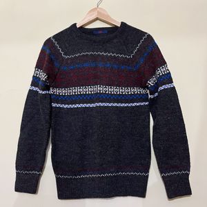 Vintage Style Knitted Unisex Cardigan