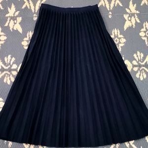 SHEIN pleated midi skirt