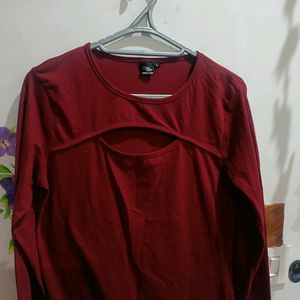 Light Maroon Top