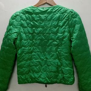 Light 💚Green Girls Padded Jacket💚