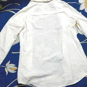 White Silk Shirt