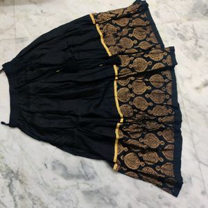 Akkriti long black skirt ethnic