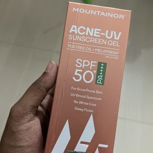 Sealed Mountainor Acne Uv Sunscreen