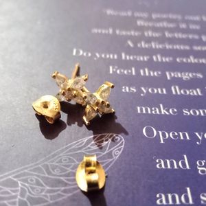 18k Gold Plated Stud