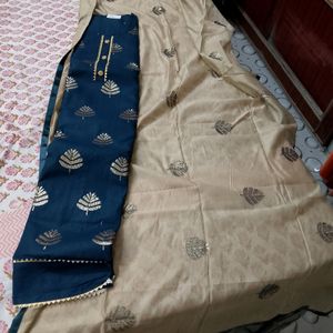 Pant- Kurt With Dupatta