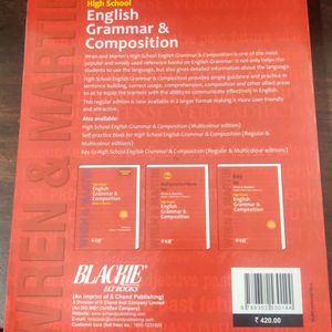 High School English Grammar And Composition