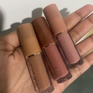 3 Nude Lipstick Combo