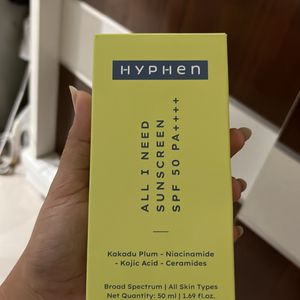 Get 1 Hyphen Sunscreen & Ance Fix Spot Corrector