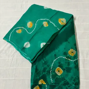 Tie & Die Pure Cotton Saree with Blouse