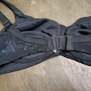 Black Net Type Bra