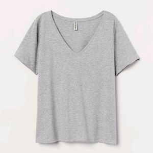 H&M Grey Casual Top