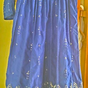 Heavy Long Anarkali Kurta