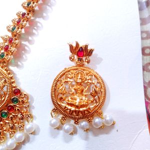 Duble Layers Temple Jwellery Set