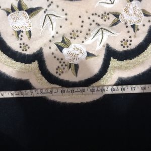 woolen sweater with embroidery work for party